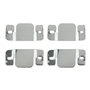 AYWTIUN Accroche Tableau 4 pièces 96x40mm Grandes Boucles de Crochet Cintre Cadre Photo Miroir Crochets tenture Murale Support a
