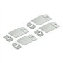 AYWTIUN Accroche Tableau 4 pièces 96x40mm Grandes Boucles de Crochet Cintre Cadre Photo Miroir Crochets tenture Murale Support a