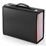 Trieur Extensible Accordéon Document Classeur extensible à 24 poches