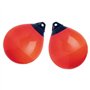 MMYUAK Dock Bumper Ball Lot de 2 bouées d'ancrage Rondes for Pare-Chocs de Bateau