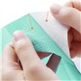 20PcsHousse Siège de Toilette Jetable Protection Cuvette de Toilette WC Jetable Imperméable Tapis de Toilette Antimicrobiens Sie
