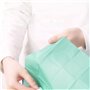 20PcsHousse Siège de Toilette Jetable Protection Cuvette de Toilette WC Jetable Imperméable Tapis de Toilette Antimicrobiens Sie