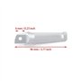 Wenqu Repose-Pieds Pédale pour D&ucati pour Panigale 899 959 1199 1299 V4 pour Street pour Fighter 1100 Repose-Pieds Avant Pilot