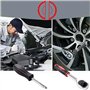 TUKRPQMRI Ensemble de 46 pièces d'outils combinés for réparation automobile, clé à douille, jeu de douilles, boîte à outils de r