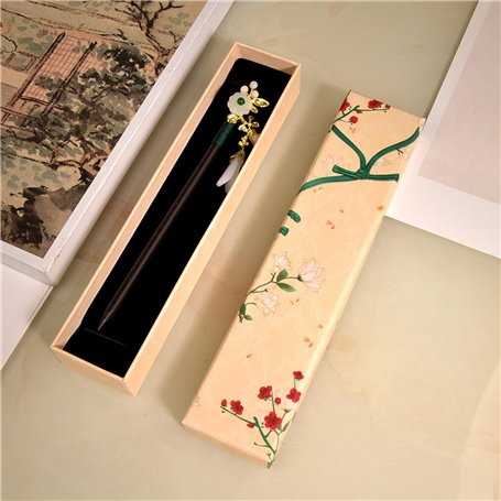 TUKRPQMRI Boîte d'emballage en Papier for épingles à Cheveux en Bois de Rose