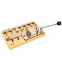 Ensemble d'outils de pliage d'anneaux, machine à cintrer les boucles d'oreilles manuelles multifonctions portables en métal, out