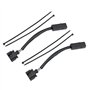 SCSN 2Pcs Câble adaptateur jeu de lignes Aimant d'arbre à cames Déphaseur d'arbre à cames 2711502733 A2711502733 Remplacement po