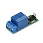 Akozon Carte de déclenchement à Faible Impulsion Mini 6-24V Flip-Flop Latch Relay Module Bistable Interrupteur à Verrouillage Au