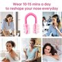 Pince Nez, Pince-Nez en Silicone pour Façonner le Nez, Outils de Levage de Beauté pour Femmes, Levage du Nez - Poids Léger et No