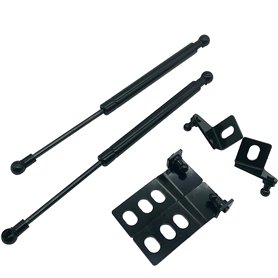 Supports de levage de capot Tiges de levage de capot Bras de levage de capot 2Pcs Engine Hood Lift Front Bonnet Strut pour Toyot