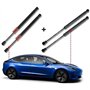 Supports de levage de capot Tiges de levage de capot Bras de levage de capot 2Pcs Engine Hood Lift Front Bonnet Strut pour Tesla