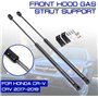 Supports de levage de capot Tiges de levage de capot Bras de levage de capot 2Pcs Engine Hood Lift Front Bonnet Strut pour CR-V 