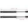 Supports de levage de capot Tiges de levage de capot Bras de levage de capot 2Pcs Engine Hood Lift Front Bonnet Strut pour Jeep 