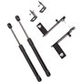 Supports de levage de capot Tiges de levage de capot Bras de levage de capot 2Pcs Engine Hood Lift Front Bonnet Strut pour Hyund