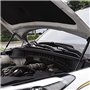 Supports de levage de capot Tiges de levage de capot Bras de levage de capot 2Pcs Engine Hood Lift Front Bonnet Strut pour Hyund