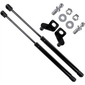 Supports de levage de capot Tiges de levage de capot Bras de levage de capot 2Pcs Engine Hood Lift Front Bonnet Strut pour Opel