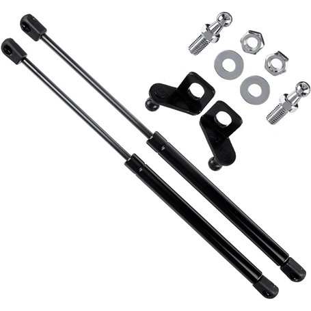 Supports de levage de capot Tiges de levage de capot Bras de levage de capot 2Pcs Engine Hood Lift Front Bonnet Strut pour Opel