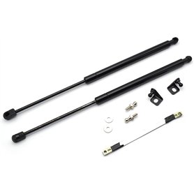Supports de levage de capot Tiges de levage de capot Bras de levage de capot 2Pcs Engine Hood Lift Front Bonnet Strut pour Ma-zd