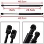 Supports de levage de capot Tiges de levage de capot Bras de levage de capot 2Pcs Engine Hood Lift Front Bonnet Strut pour Ma-zd
