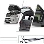 Supports de levage de capot Tiges de levage de capot Bras de levage de capot 2Pcs Engine Hood Lift Front Bonnet Strut pour Peuge