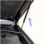 Supports de levage de capot Tiges de levage de capot Bras de levage de capot 2Pcs Engine Hood Lift Front Bonnet Strut pour Toyot