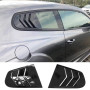 WXSSH Panneau de becquet latéral du véhicule pour VW pour Scirocco 2009-2018 Persiennes de vitres latérales pour arrière de Voit