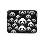 LLKGOT Housse de protection antichoc pour ordinateur portable 10" Motif tête de panda Pour homme femme Voyage d'affaires bureau 
