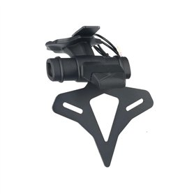 DINGYIG pour D&ucati pour Street pour Fighter V2 V4 S 2020-UP Moto Arrière Court Stock Support De Plaque D'immatriculation Contr