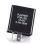 DINGYIG Relais De Moto 2 Broches 12V Relais De Clignotant Réglable Universel Relais