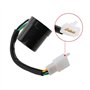 DINGYIG Relais Universel pour Moto Et Scooter Relais À 3 Broches 12V Relais