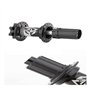HDGZ Moyeu de Disque de Vélo - 32 Trous Moyeux d'Essieu À Dégagement Rapide Avant 100mm/arrière 135mm - Moyeu de Frein à Disque 