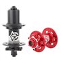 HDGZ Moyeu de Disque de Vélo - 32 Trous Moyeux d'Essieu À Dégagement Rapide Avant 100mm/arrière 135mm - Moyeu de Frein à Disque 