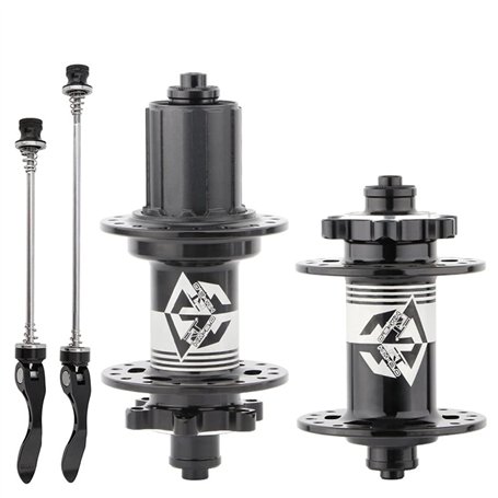 Moyeu de Disque de Vélo - 32 Trous Moyeux d'Essieu À Dégagement Rapide Avant 100mm/arrière 135mm - Moyeu de frein à disque à ave