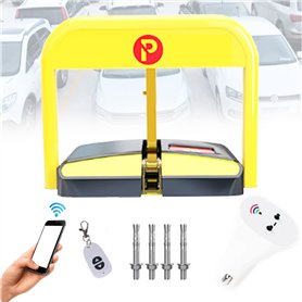 BEESOM Barrière de Parking électrique avec Télécommande et Capteur
