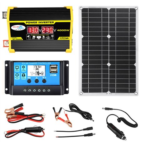 CORLYSE Kit De Panneaux Solaires 4000W