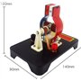 VERIMP Modèle De Petit Moteur Modèle Physique Et Électromagnétique Matériel Pédagogique Modèle De Moteur Kit De Moteur Électriqu