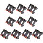 VERIMP 10 Pièces Série Support De Batterie D Boîte De Support De Batterie for Boîte De Batterie De Laboratoire Scolaire Boîte De