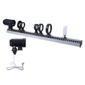 GeRRiT Ensemble D'équipement Optique Physique Kit D'optique for Classe De Sciences Kit D'optique À Lentille Convexe Concave Ense