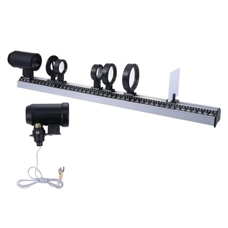 GeRRiT Ensemble D'équipement Optique Physique Kit D'optique for Classe De Sciences Kit D'optique À Lentille Convexe Concave Ense