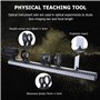 GeRRiT Ensemble D'équipement Optique Physique Kit D'optique for Classe De Sciences Kit D'optique À Lentille Convexe Concave Ense