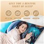 Magnifique taie d'oreiller pour le corps avec motif de dauphins du monde sous-marin avec fermeture éclair, taies d'oreiller pour