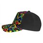 Gay Pride Casquette de baseball avec imprimé arc-en-ciel pour homme et femme – Chapeau d'extérieur réglable, parfait pour le spo