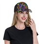 Gay Pride Casquette de baseball avec imprimé arc-en-ciel pour homme et femme – Chapeau d'extérieur réglable, parfait pour le spo