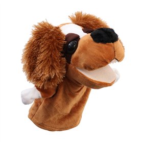 jojofuny Marionnette Marionnette Animale Théâtre Animal Poupées Rôle Jouer Jouet Chien Animal Marionnettes pour Enfants en Bas Â
