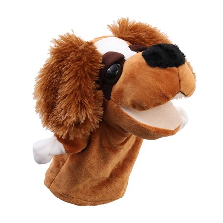 jojofuny Marionnette Marionnette Animale Théâtre Animal Poupées Rôle Jouer Jouet Chien Animal Marionnettes pour Enfants en Bas Â