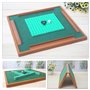 RATSTONE Mahjong，Jeu Chinois，Mahjong Traditionnel Chinois，Table de Mahjong Pliable, Jeu de Mahjong Portable, Jeux de Table durab