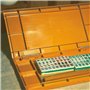 RATSTONE Mahjong，Jeu Chinois，Mahjong Traditionnel Chinois，Table de Mahjong Pliable, Jeu de Mahjong Portable, Jeux de Table durab