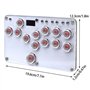 RATSTONE Arcade Stick,contrôleur d'arcade à Tous Les Boutons avec Turbo et RVB personnalisé,hitbox,Pour Switch/Pc/Ps4/Ps3,Suppor