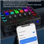 NEWFUN Table de Mixage, Table Mixage, Table de Mixage Bluetooth, Inclut un Mixeur Audio et un Microphone BM800, Des Commandes de