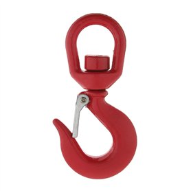 AMENGJ Rotary Hook Crochet à œil en Acier allié de 1 Tonne for émerillon avec Crochet de Levage de sécurité